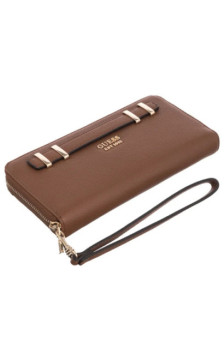 Guess Gregoria Slg Large Zip Around SWBG85 46146 Cognac (GU835-b) käekott