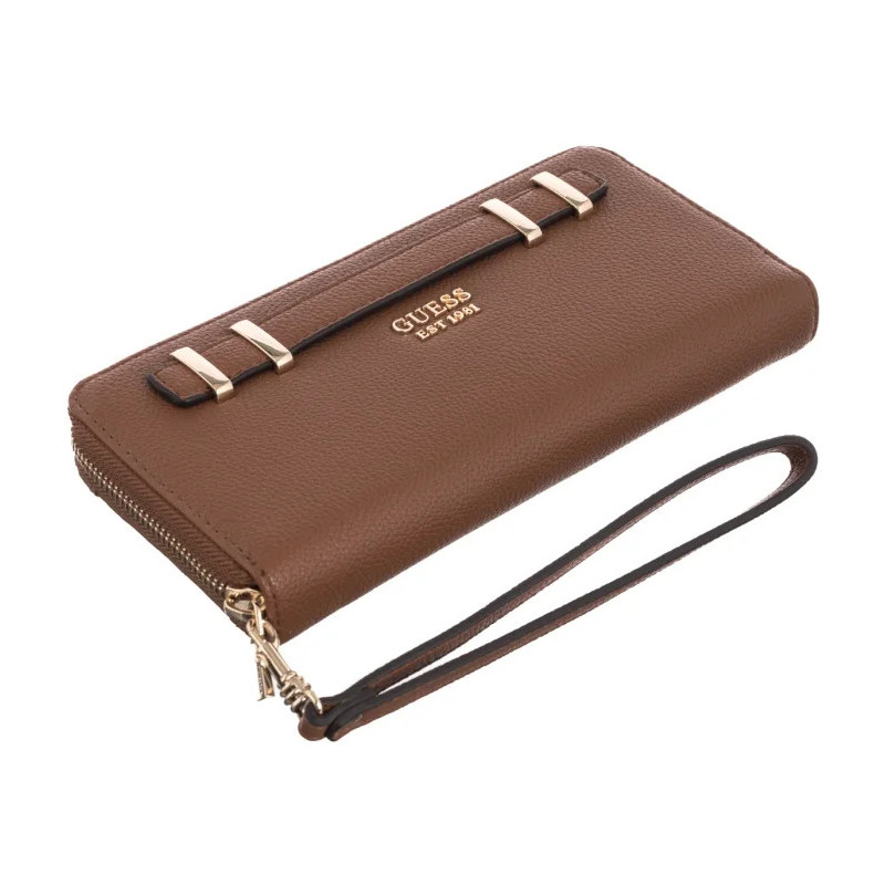 Guess Gregoria Slg Large Zip Around SWBG85 46146 Cognac (GU835-b) käekott