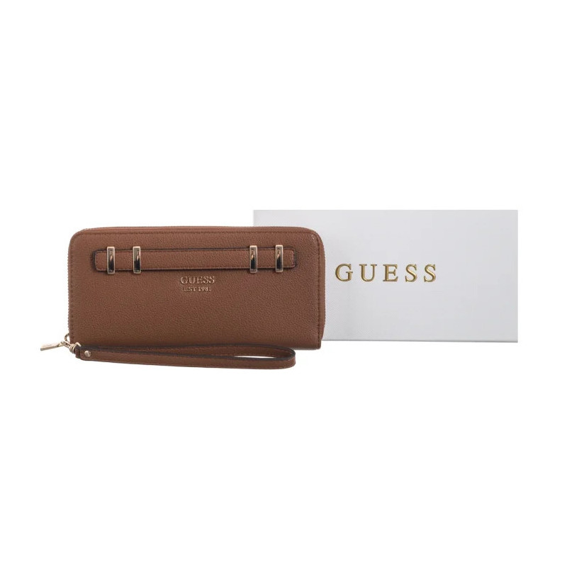 Guess Gregoria Slg Large Zip Around SWBG85 46146 Cognac (GU835-b) käekott