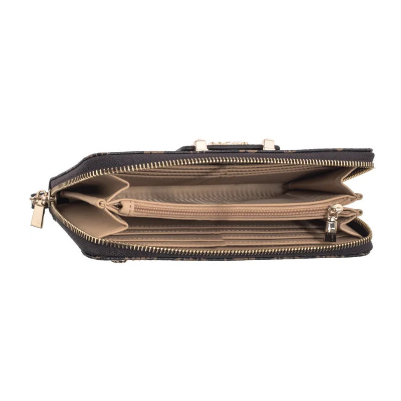 Guess Silia Slg Large Zip Around SWGP98 90146 Espresso Logo (GU836-a) käekott