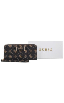 Guess Silia Slg Large Zip Around SWGP98 90146 Espresso Logo (GU836-a) käekott