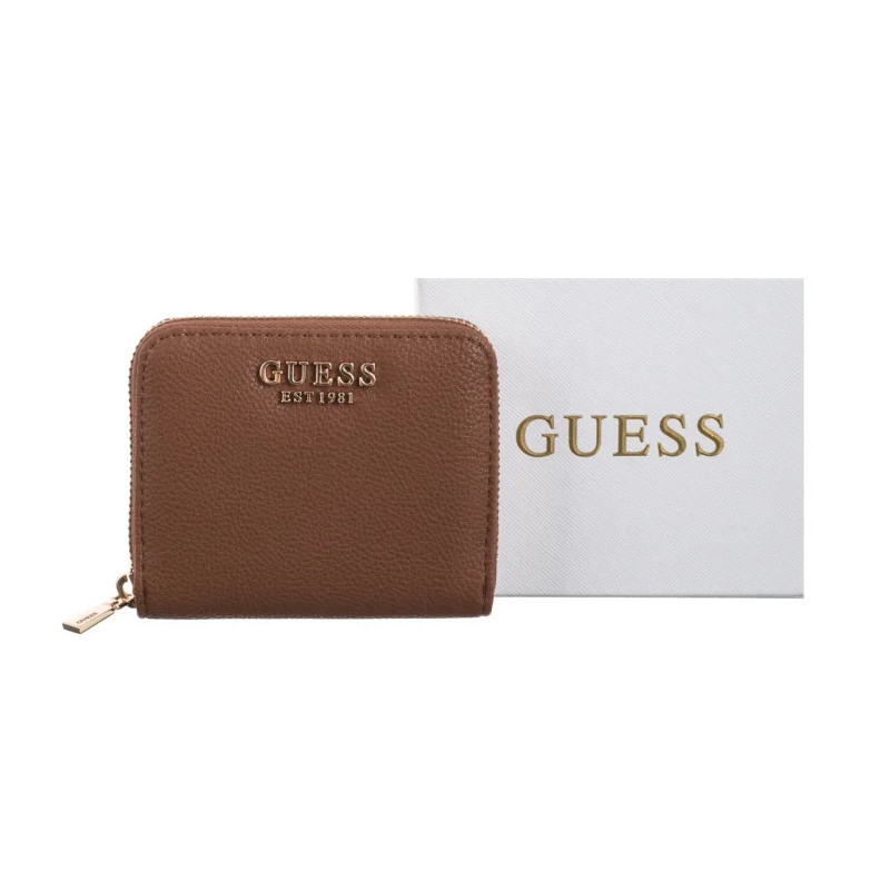 Guess Gregoria Slg Small Zip Around SWBG85 46137 Cognac (GU838-a) käekott