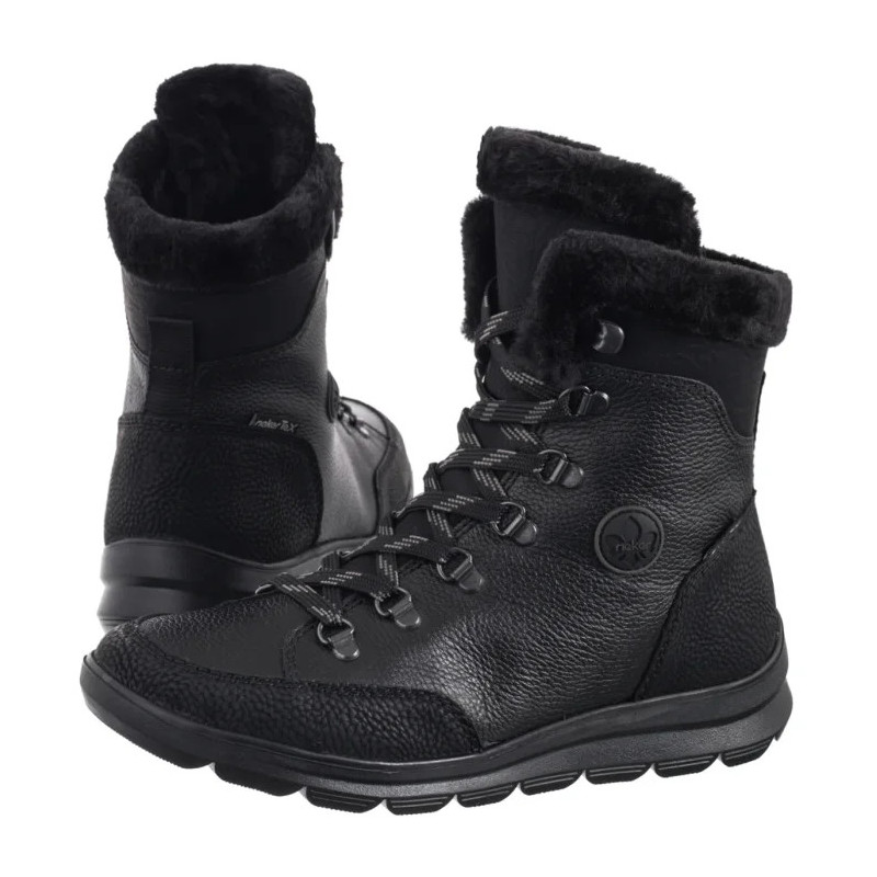 Rieker Czarne Z0000-00 Black (RI341-a) kingad