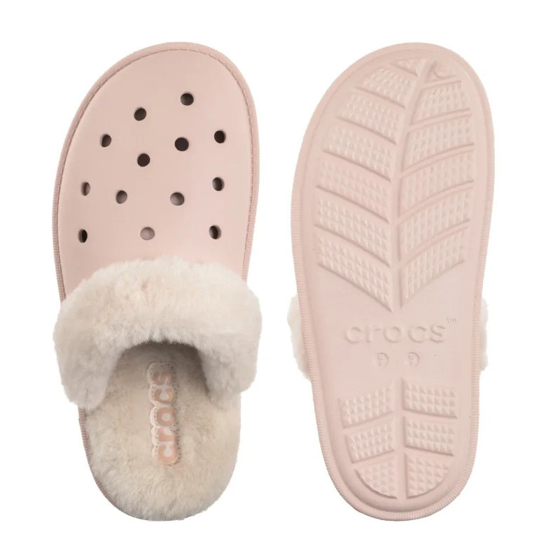 Crocs Classic Fuzz Scuff Quartz 212143-6UR (CR403-a) Naiste kingad/klappide klapid