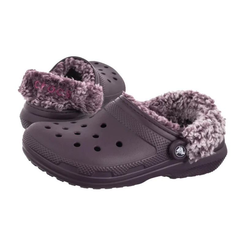Crocs Classic Fleece Lined Clog Plush Plum 211396-5CQ (CR404-a) Naiste kingad/klappide klapid