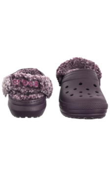 Crocs Classic Fleece Lined Clog Plush Plum 211396-5CQ (CR404-a) Naiste kingad/klappide klapid