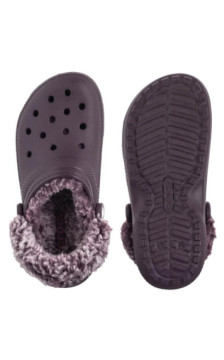 Crocs Classic Fleece Lined Clog Plush Plum 211396-5CQ (CR404-a) Naiste kingad/klappide klapid
