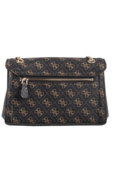 Guess Noelle II Cnvrtble XBody Flap HWQG96 72210 Brown Logo (GU831-a) käekott