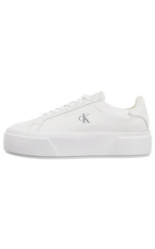 Calvin Klein Flatform Lace Up Lth Mg Triple Bright White YW0YW01928 0K4 (CK710-a) kingad
