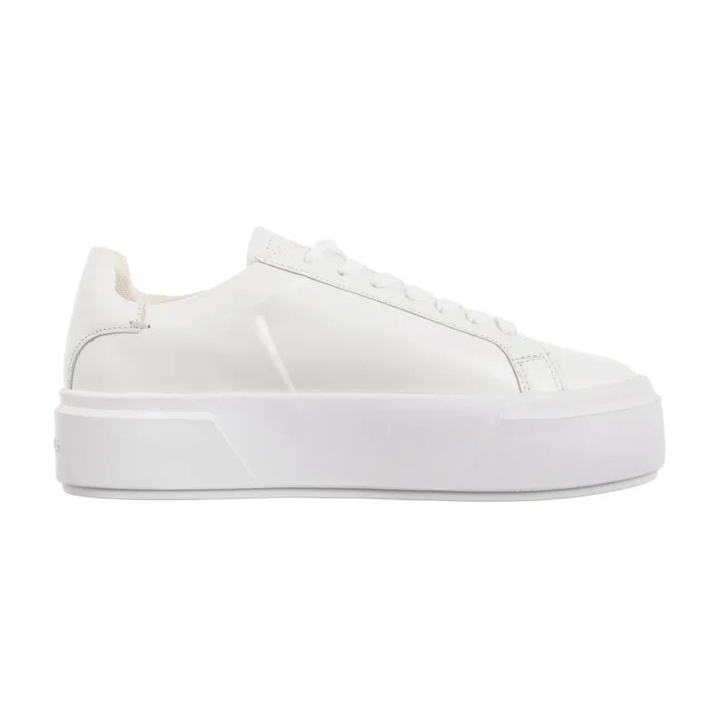 Calvin Klein Flatform Lace Up Lth Mg Triple Bright White YW0YW01928 0K4 (CK710-a) kingad