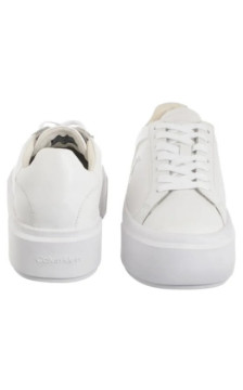 Calvin Klein Flatform Lace Up Lth Mg Triple Bright White YW0YW01928 0K4 (CK710-a) kingad