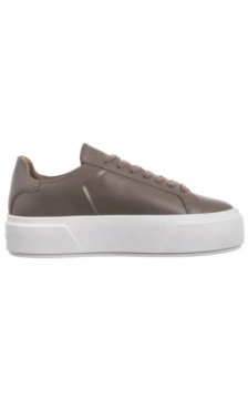 Calvin Klein Flatform Lace Up Lth Mg Desert Taupe/Bright White YW0YW01928 PBO (CK710-b) kingad