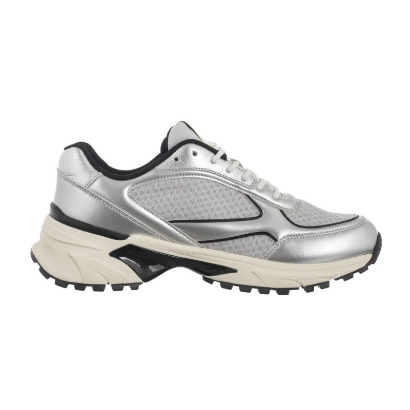 Calvin Klein Hike Runner Laceup Mesh Mix Met Silver/Black/Marshmallow YM0YM01402 0IX (CK708-a) spordijalatsid