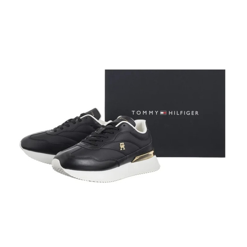 Tommy Hilfiger Chic Fashion Runner Black/Ecru FW0FW09033 0GM (TH1418-b) spordijalatsid