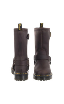 Dr. Martens Anistone Burnished Waxy Pull Up Wp Dark Brown 31901201 (DR114-a) kingad