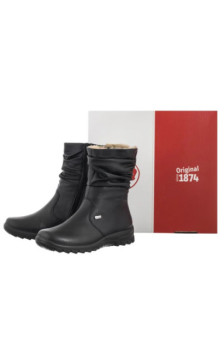 Rieker Czarne Z7171-02 Black (RI344-a) saapad