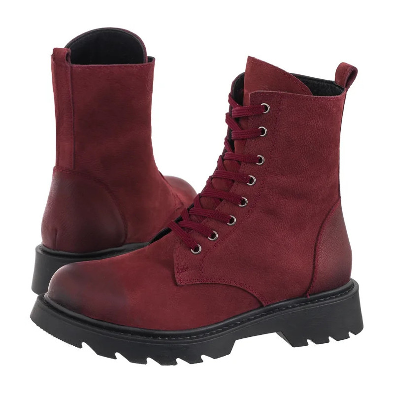 Nepeke Halida Burgund Nubuck (NP74-a) kingad