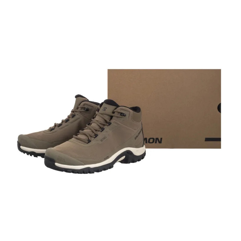 Salomon Shelter WP Stone Gray/Black/Rainy Day 479740 (SO30-a) kingad