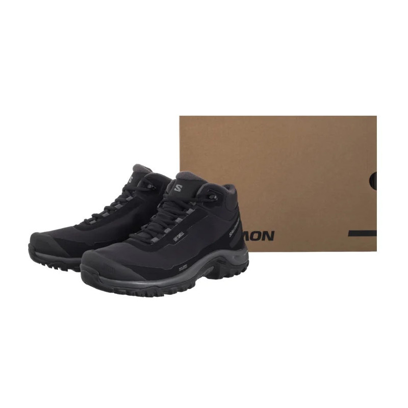 Salomon Shelter WP Stone Black/Asphalt/Castlerock 478542 (SO30-b) kingad