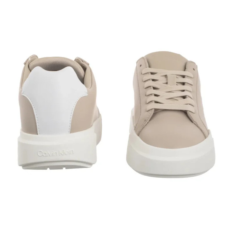 Calvin Klein Chunky Cupsole Laceup Lth Wn Stone Beige/Bright White YW0YW01947 ACE (CK688-b) spordijalatsid