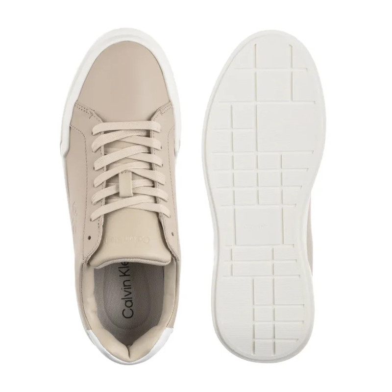 Calvin Klein Chunky Cupsole Laceup Lth Wn Stone Beige/Bright White YW0YW01947 ACE (CK688-b) spordijalatsid
