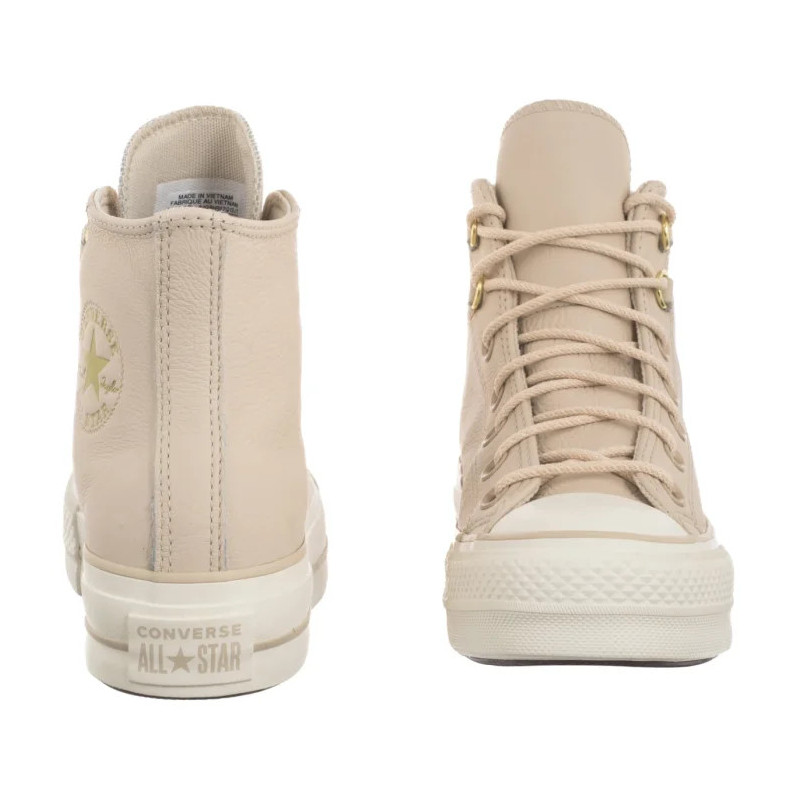 Converse CTAS Lift Hi Light Dune/Light Dune/Egret A14517C (CO820-a) kingad