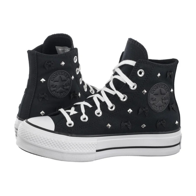Converse CTAS Lift Hi Black/Silver/White A14531C (CO821-a) kingad