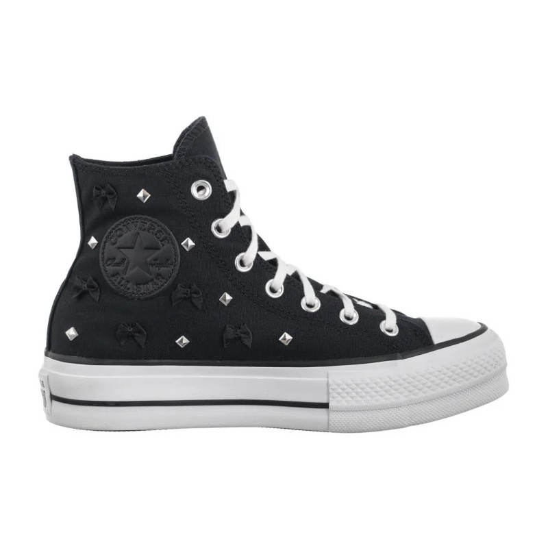 Converse CTAS Lift Hi Black/Silver/White A14531C (CO821-a) kingad