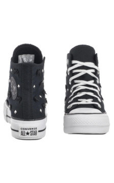 Converse CTAS Lift Hi Black/Silver/White A14531C (CO821-a) kingad