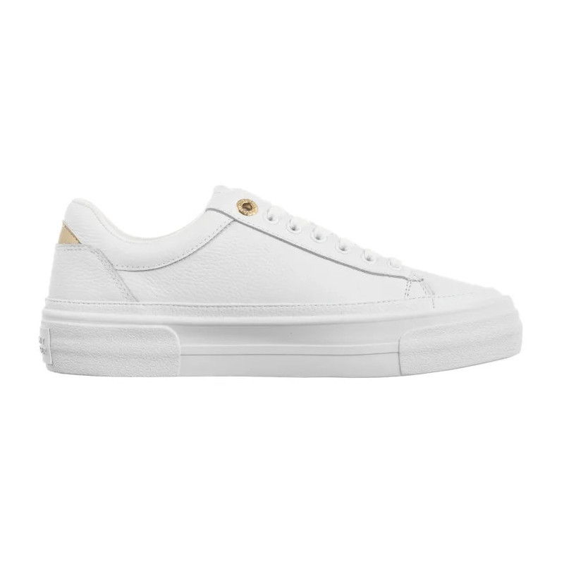 Tommy Hilfiger TH Foxing Platform Leather White FW0FW09018 YBS (TH1421-a) spordijalatsid