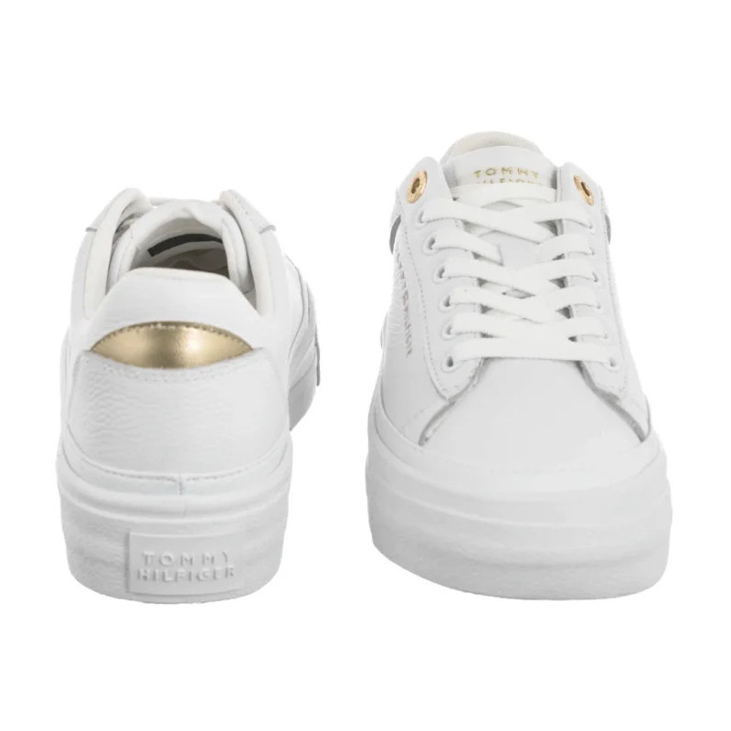 Tommy Hilfiger TH Foxing Platform Leather White FW0FW09018 YBS (TH1421-a) spordijalatsid