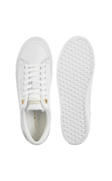 Tommy Hilfiger TH Foxing Platform Leather White FW0FW09018 YBS (TH1421-a) kingad