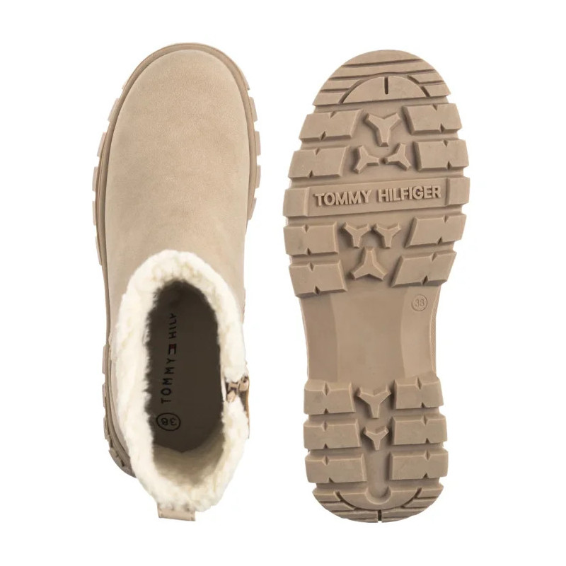 Tommy Hilfiger Bootie Taupe T3A5-34044-0315518 (TH1409-a) kingad