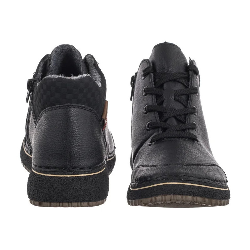 Rieker Czarne 50902-00 Black (RI323-a) kingad