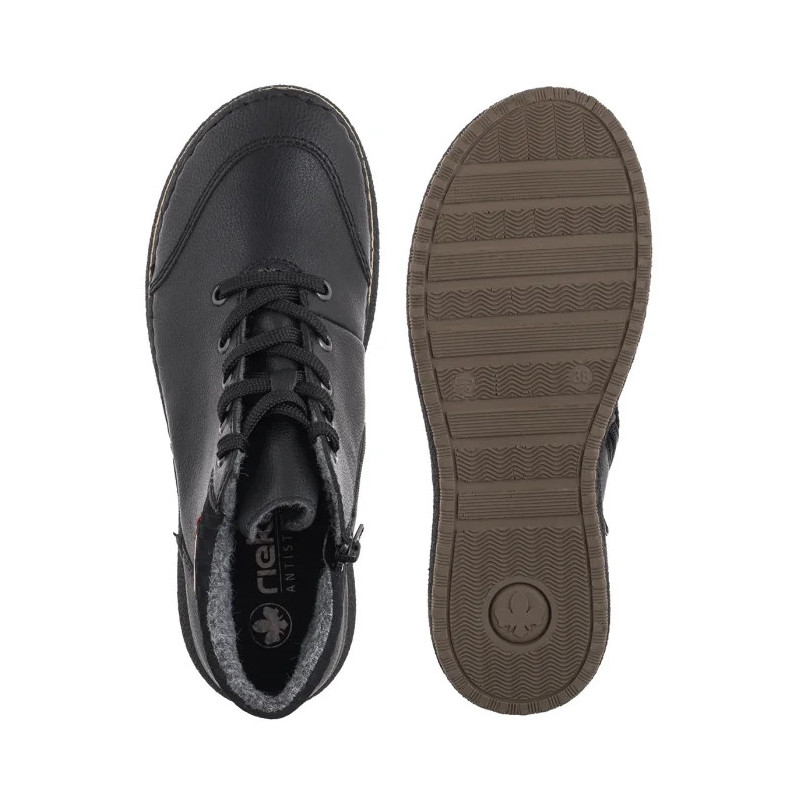 Rieker Czarne 50902-00 Black (RI323-a) kingad