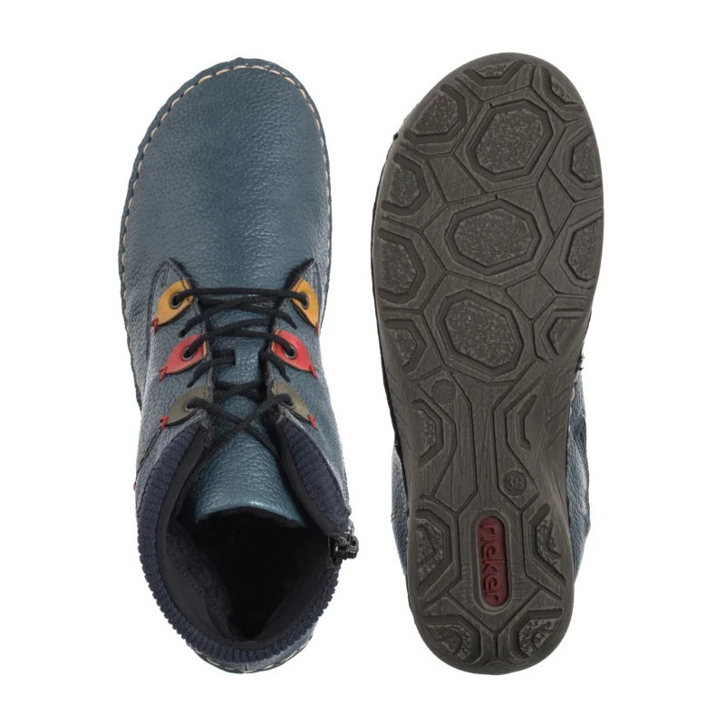 Rieker Niebieskie 52544-14 Blue (RI332-a) kingad