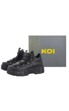 Koi Footwear Rimo Core Chunky Trainers Black AC5 (KO2-a) kingad