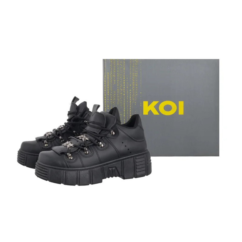 Koi Footwear Rimo Core Chunky Trainers Black AC5 (KO2-a) kingad