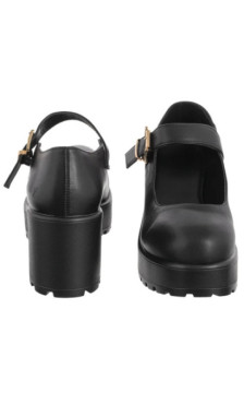Koi Footwear Tira Mary Jane Shoes Black ND68BLK  (KO4-a) kingad