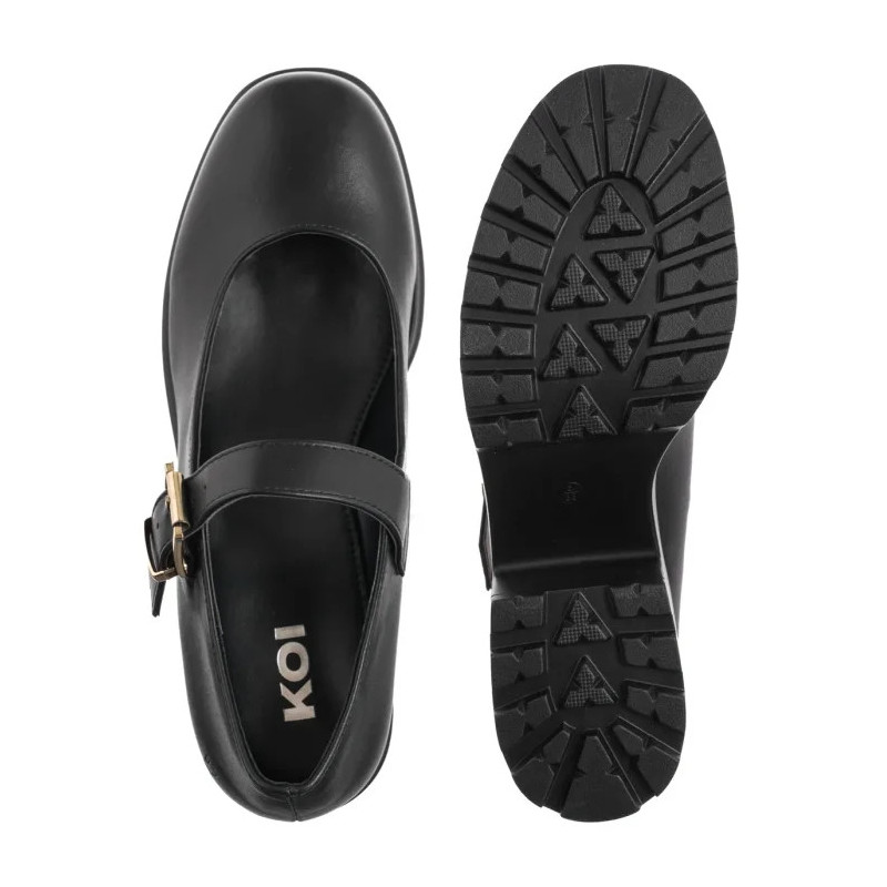 Koi Footwear Tira Mary Jane Shoes Black ND68BLK  (KO4-a) kingad