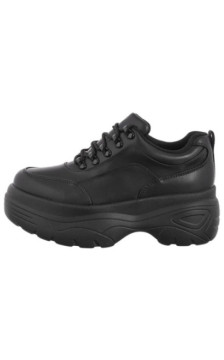 Koi Footwear Jennie Striker Chunky Bubble Trainers Black KA00333958 (KO7-a) kingad