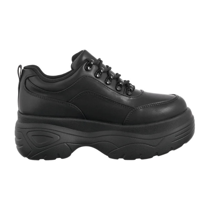 Koi Footwear Jennie Striker Chunky Bubble Trainers Black KA00333958 (KO7-a) kingad