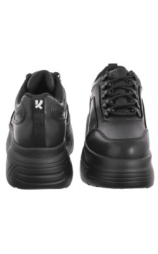 Koi Footwear Jennie Striker Chunky Bubble Trainers Black KA00333958 (KO7-a) kingad