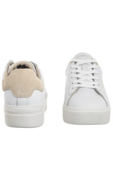 Tommy Hilfiger Chic Platform Cupsole Sneaker White/Soft Cream FW0FW09021 0K4 (TH1425-a) kingad