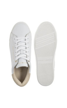 Tommy Hilfiger Chic Platform Cupsole Sneaker White/Soft Cream FW0FW09021 0K4 (TH1425-a) kingad