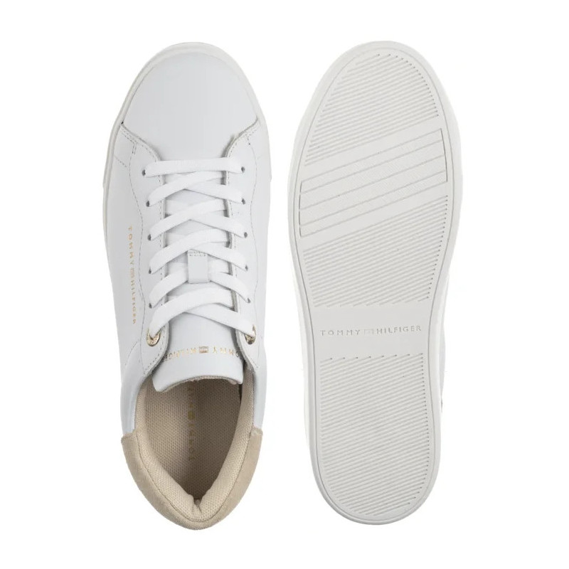 Tommy Hilfiger Chic Platform Cupsole Sneaker White/Soft Cream FW0FW09021 0K4 (TH1425-a) kingad