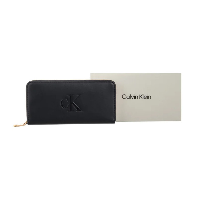 Calvin Klein Bold Ck Long Zip Around LV04F1077G UB1 (CK715-a) käekott