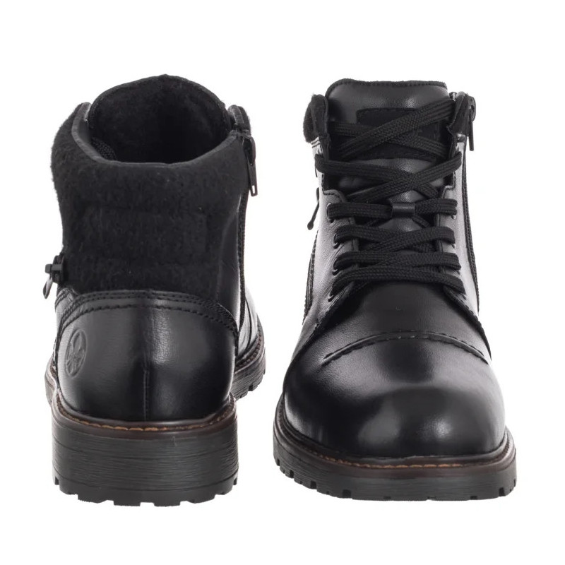 Rieker Czarne 32020-00 (RI346-a) saapad