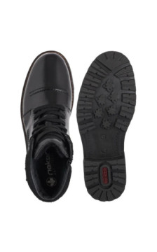 Rieker Czarne 32020-00 (RI346-a) saapad