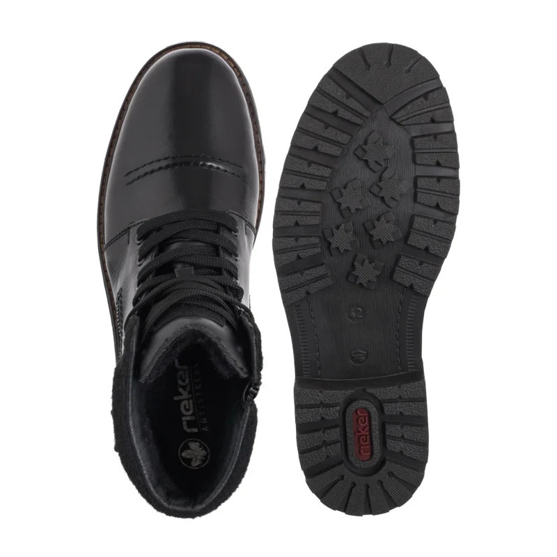 Rieker Czarne 32020-00 (RI346-a) saapad